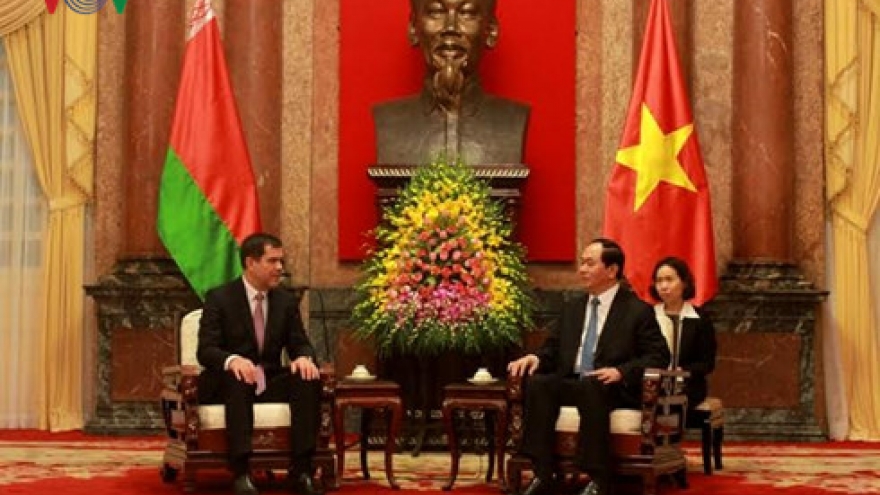 President hosts Belarusian State Security Committee Chairman