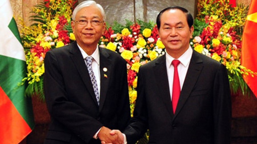 Myanmar President wraps up visit to Vietnam
