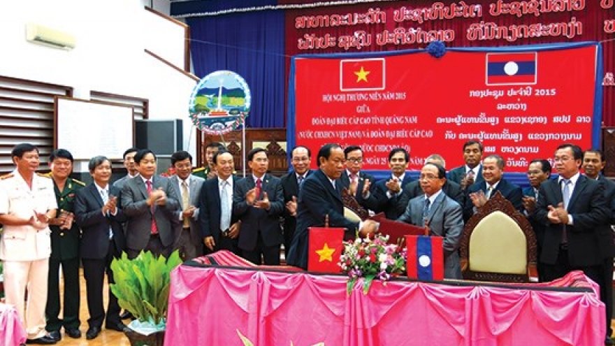 
        Quang Nam works with Lao province to protect forest
                              
