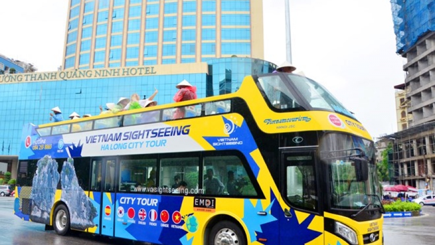 Quang Ninh launches double-decker buses for tourism