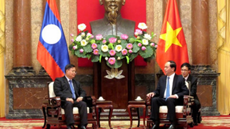 President Quang hosts Lao NA Vice Chairman