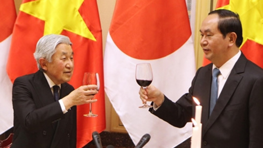 State banquet in honour of Japanese Japanese imperial couple