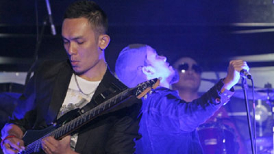 Rock Storm concert in Vietnam