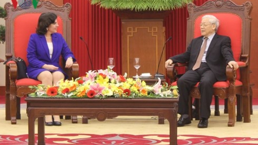 Party chief welcomes new Cuban Ambassador