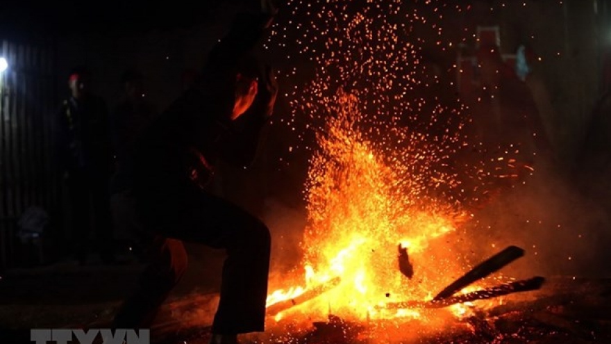 Red Dao ethnic group’s fire dance festival revived in Dien Bien