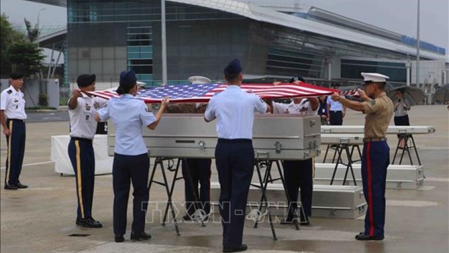 Remains of missing-in-action US servicemen repatriated