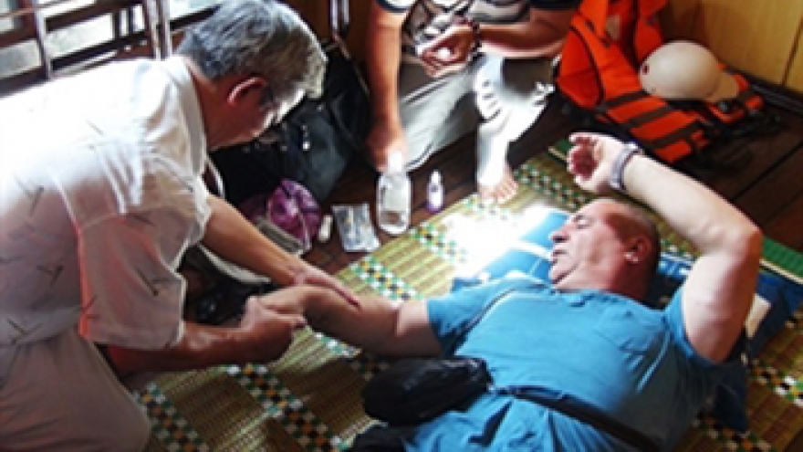 Bulgarian sailor rescued in VN from heart attack