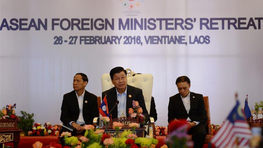 ASEAN Foreign Ministers' Retreat concldues in Vientiane
