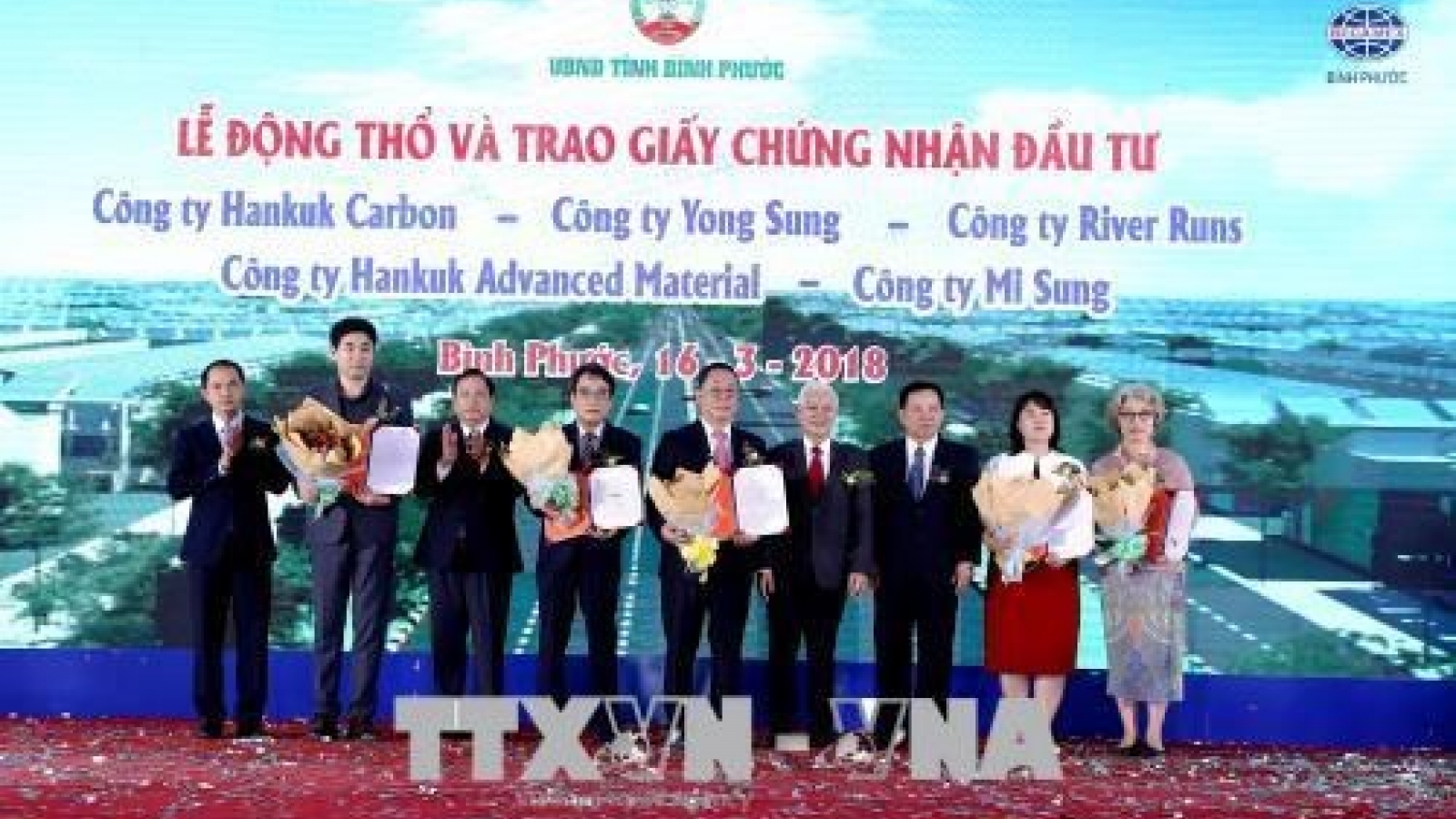 Work starts on five RoK-invested projects in Binh Phuoc