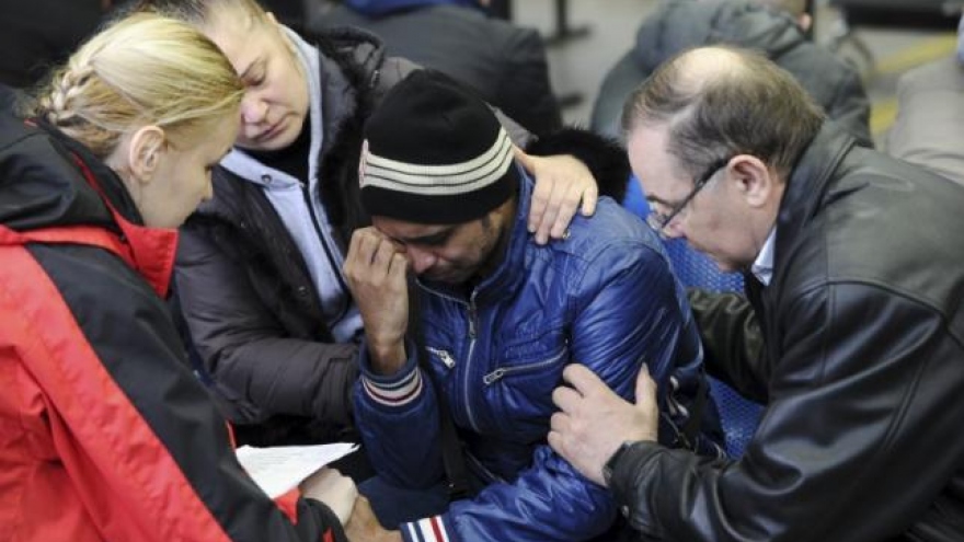 
        Plane crashes in Russia, all 62 people on board killed
                              