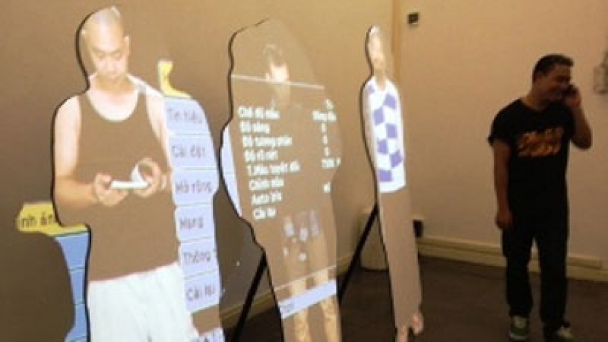 “Solo for a Choir” installation showing in Hanoi