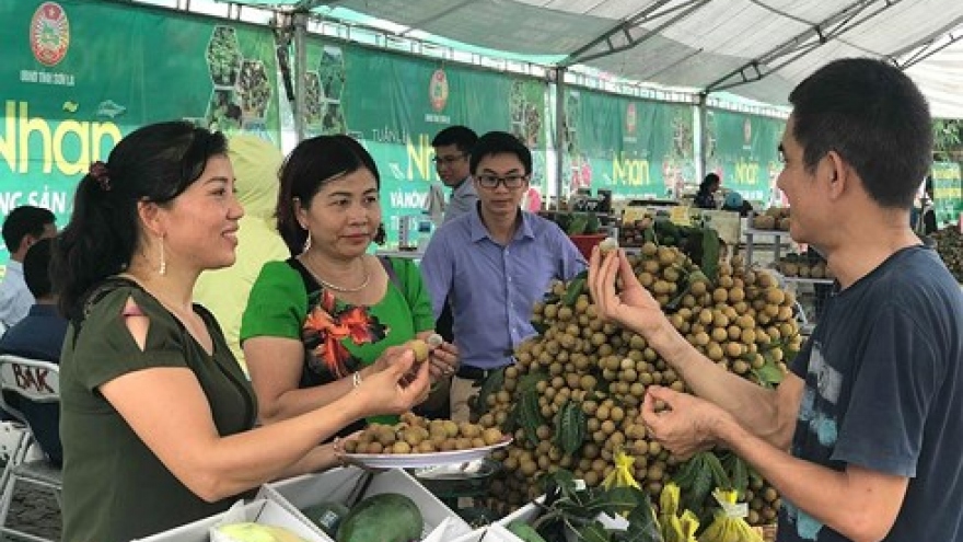 Son La longans and farm produce showcased in Hanoi