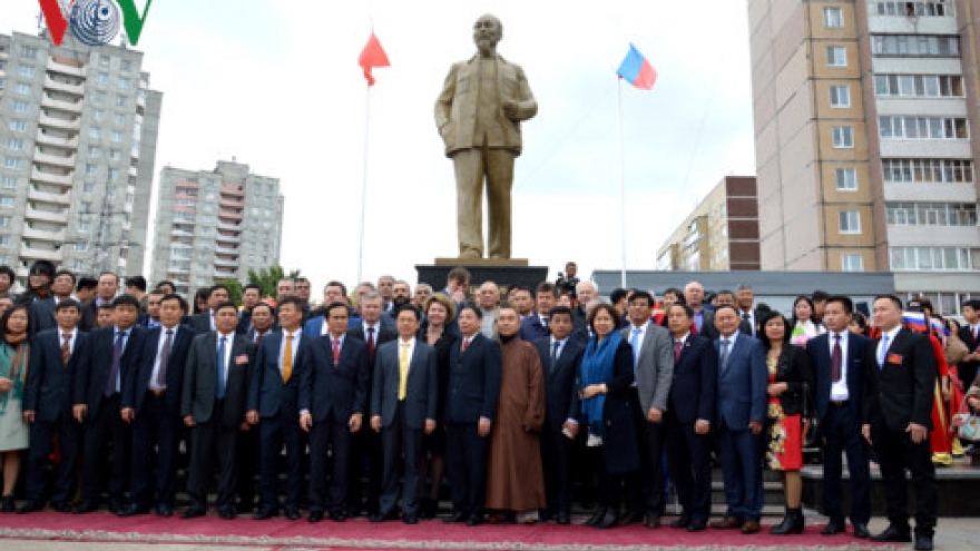 Ho Chi Minh statue inaugurates in Russia