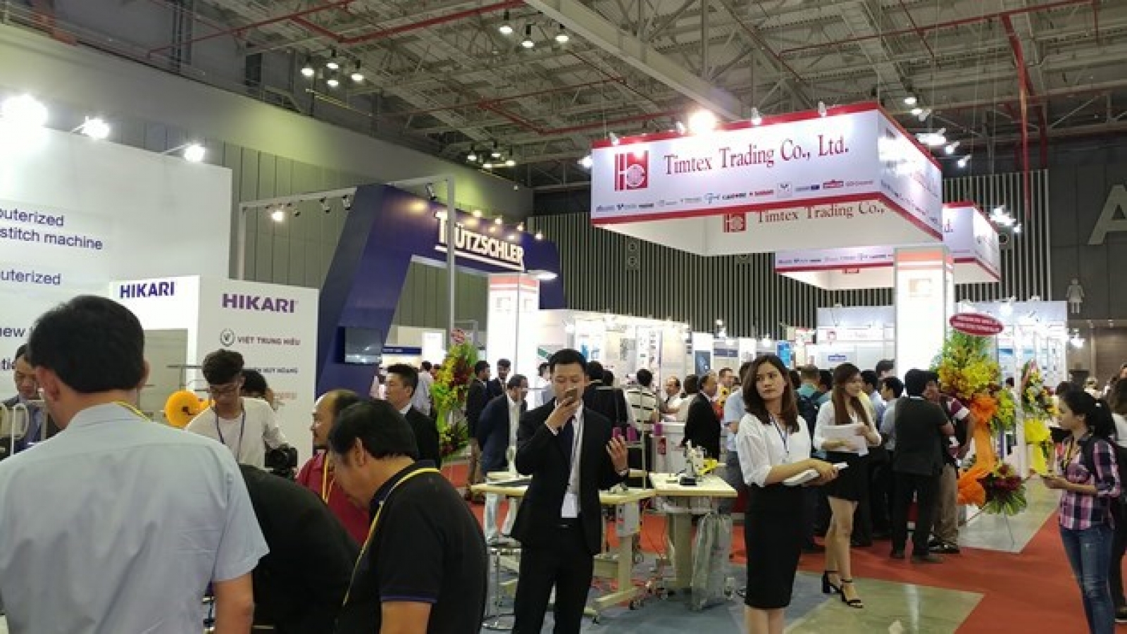 SaigonTex 2018 introduces modern textile-garment machinery