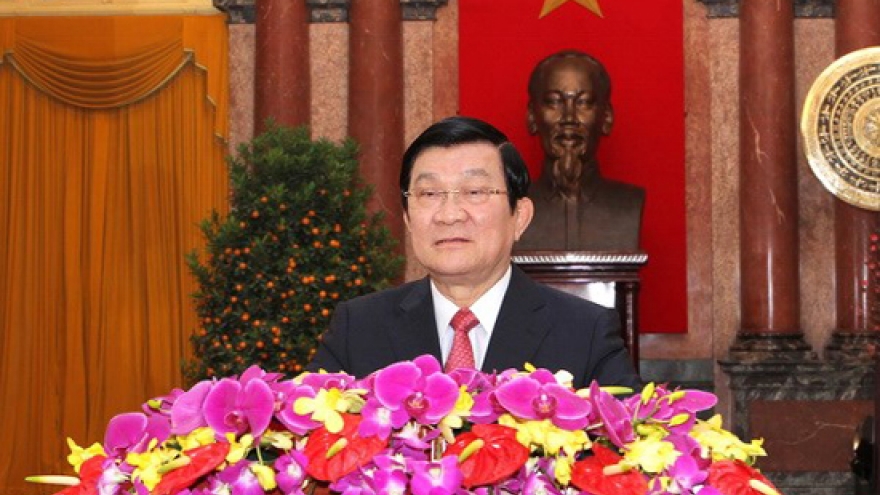 President Sang's New Year greetings