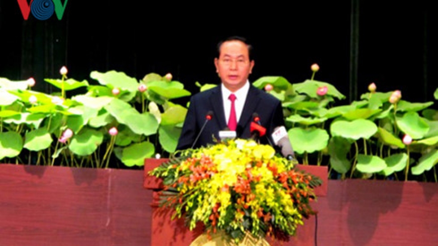 President attends 40th anniversary of Saigon-Gia Dinh