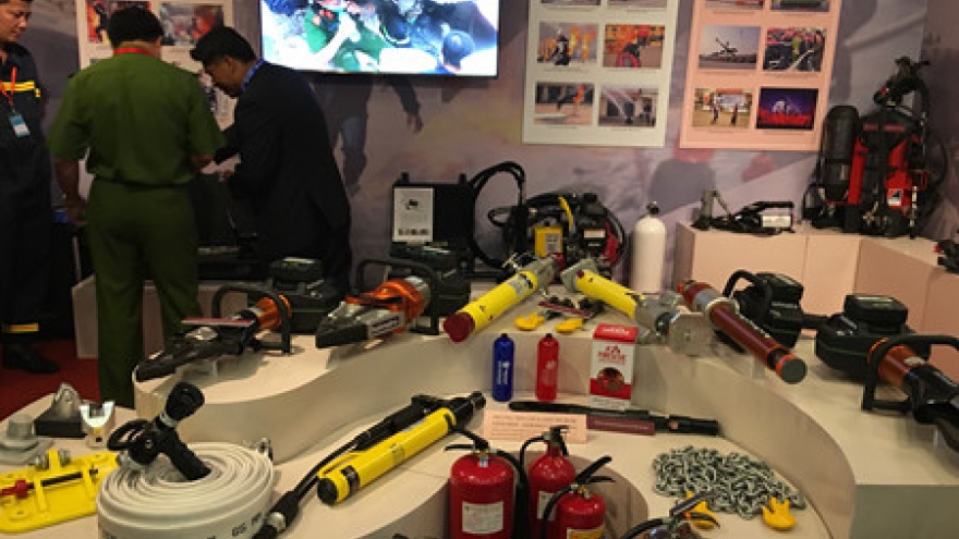 Int'l Security and Fire Safety Exhibition opens in Hanoi