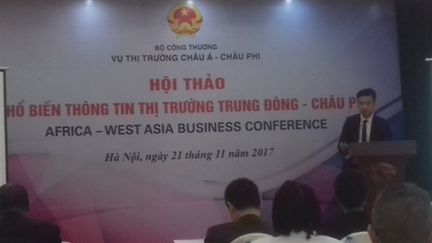 Seminar promotes trade to Middle East, Africa