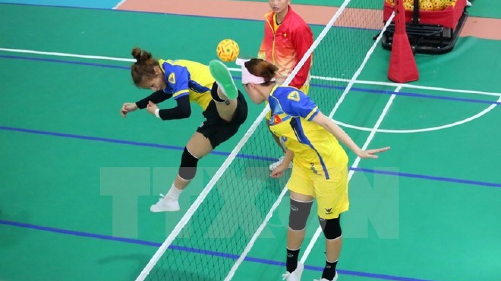 Female Sepak Takraw team adds one silver to Vietnam’s medal tally