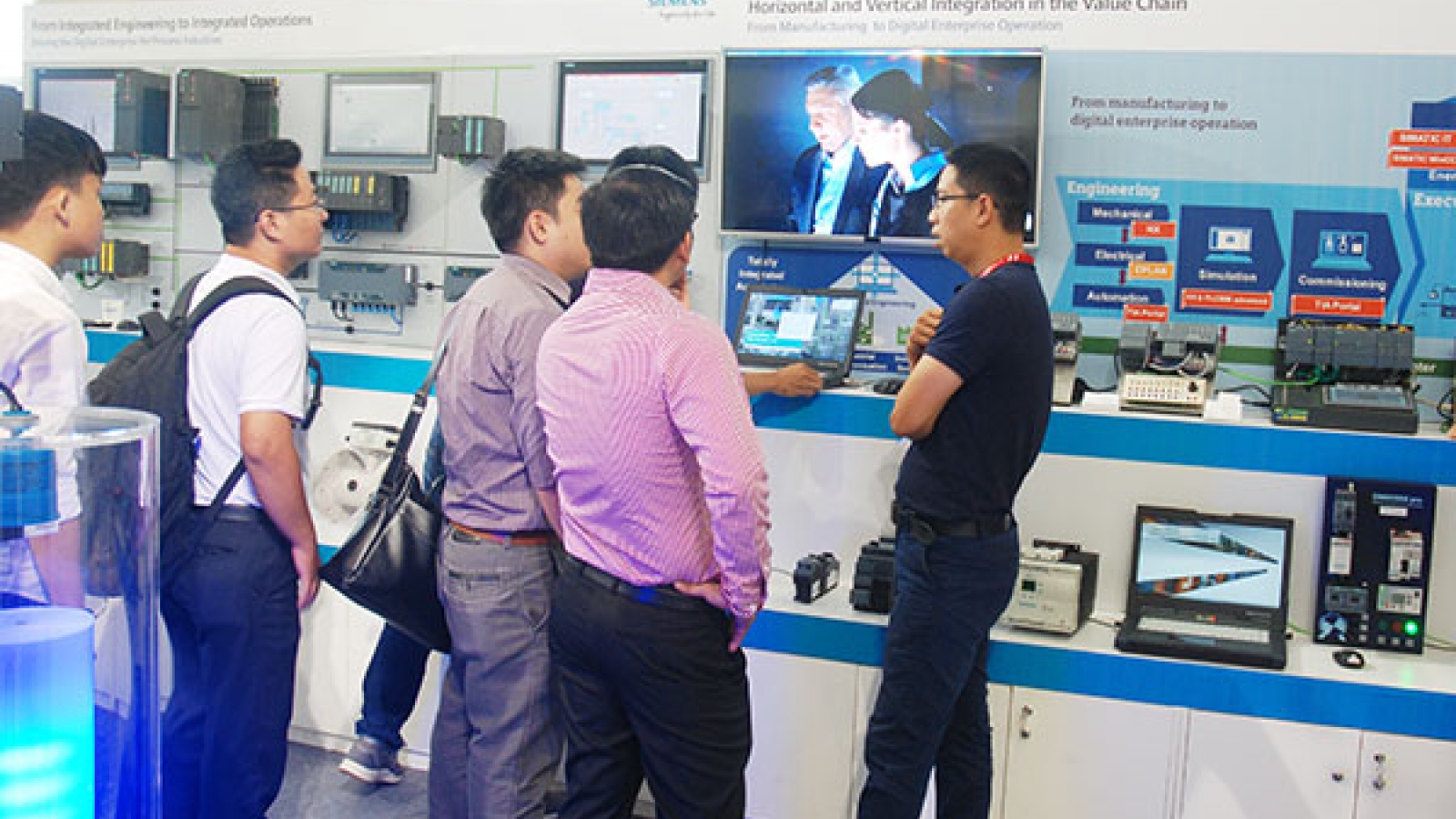 Siemens presents digitalisation technology for the entire industrial value chain