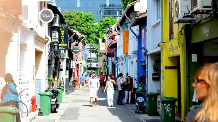 Vietnam in top ten countries for visitors to Singapore