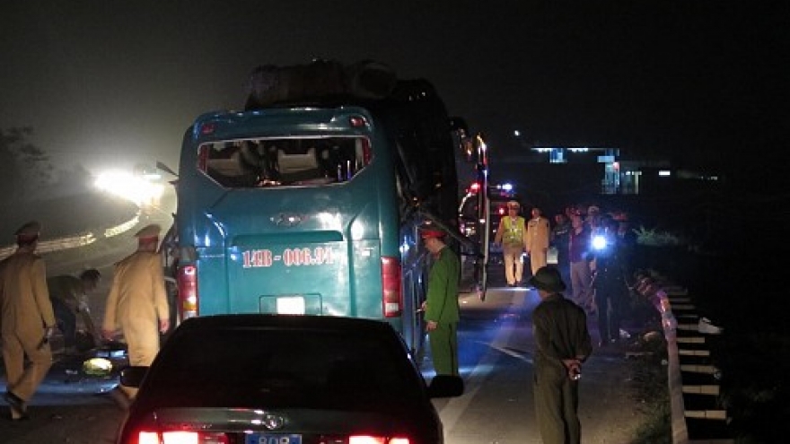 Sleeper bus blast in northern Vietnam caused by explosives: police