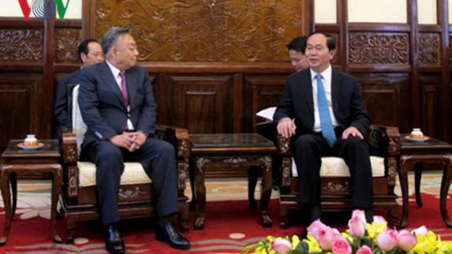 State President meets with President of Sojitz Corporation