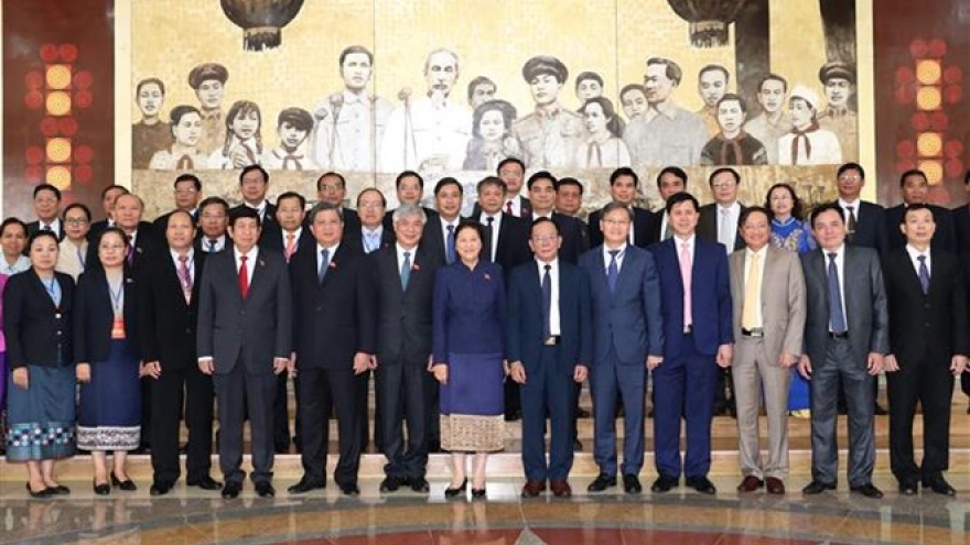 Lao NA Chairwoman Pany Yathotu welcomed in Son La