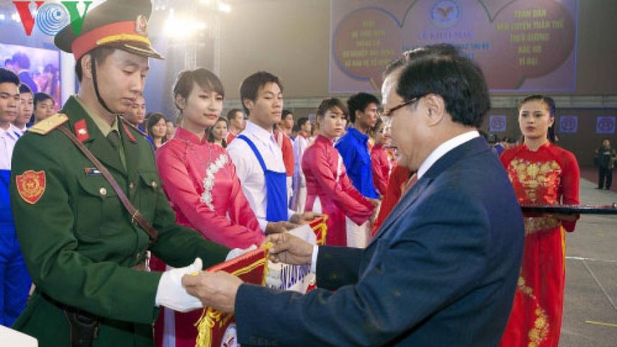 Sports festival kicks off in Hanoi