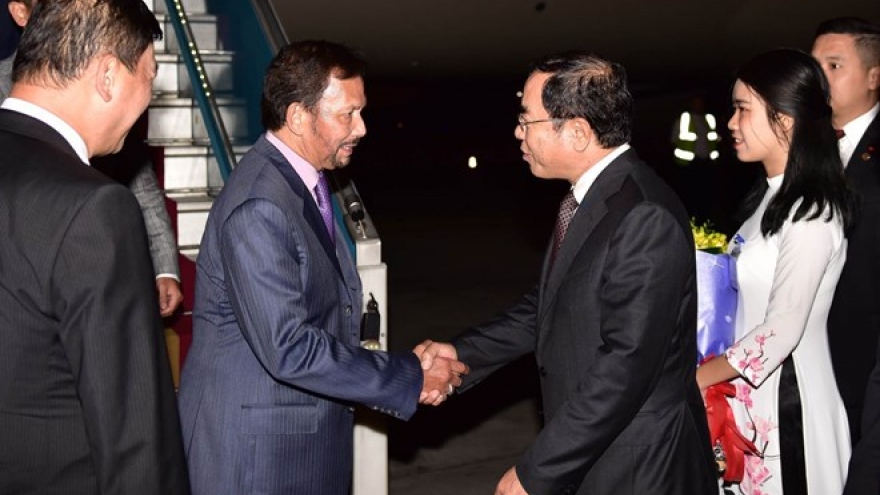 Sultan of Brunei begins state visit to Vietnam