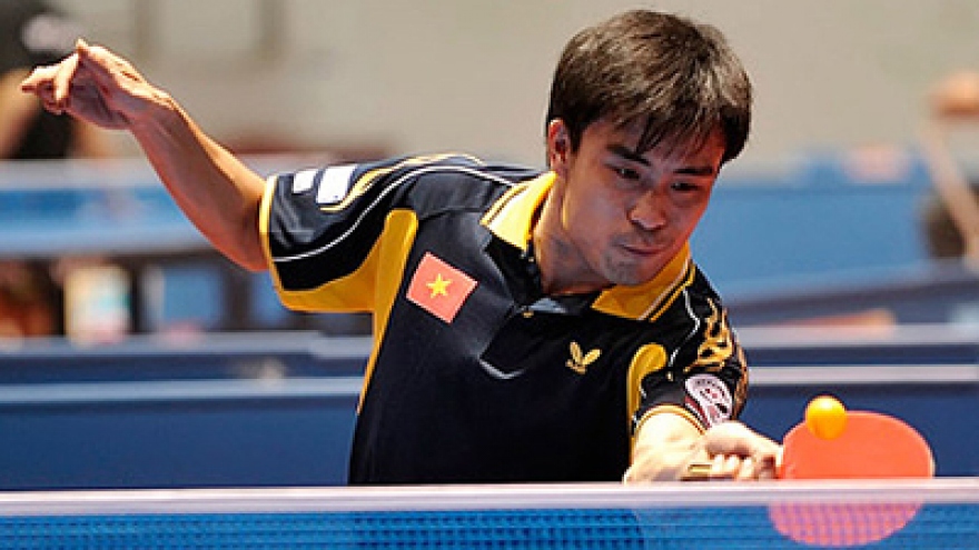 Foreign table-tennis players compete in HCM City 