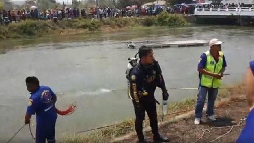 Five Vietnamese killed in Thai deadly bus accident
