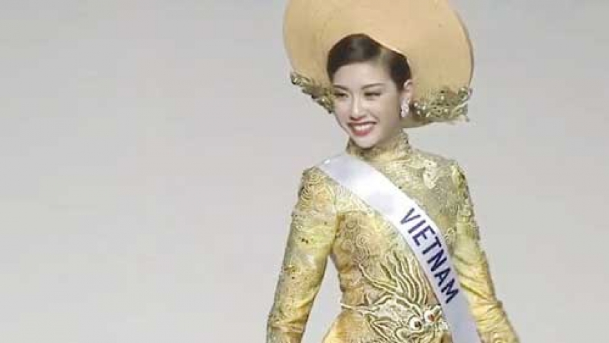 Thuy Van enters top 10 of Miss International pageant