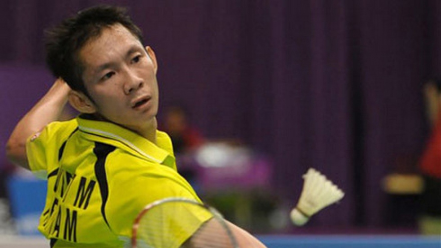 Tien Minh competes in China Open tourney