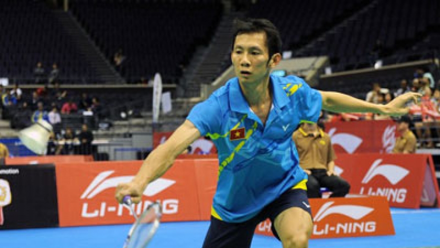 Tien Minh loses at Indian badminton tournament