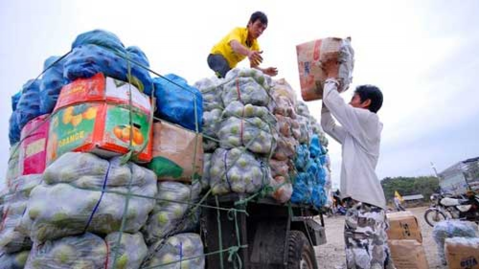 Exports through Tinh Bien border gate surge