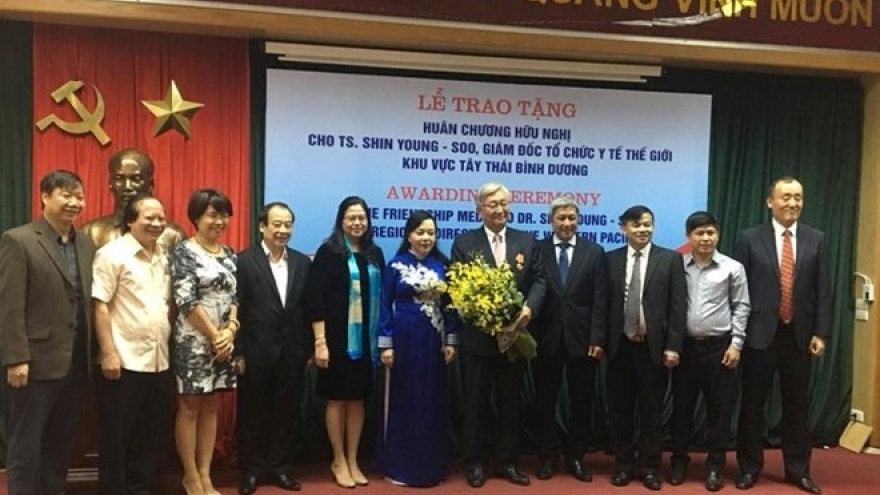 Friendship Order bestowed upon WHO official