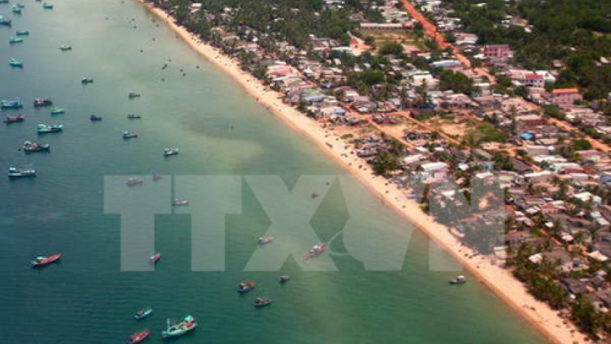 Phu Quoc island district targets over 1.8 million tourists in 2017