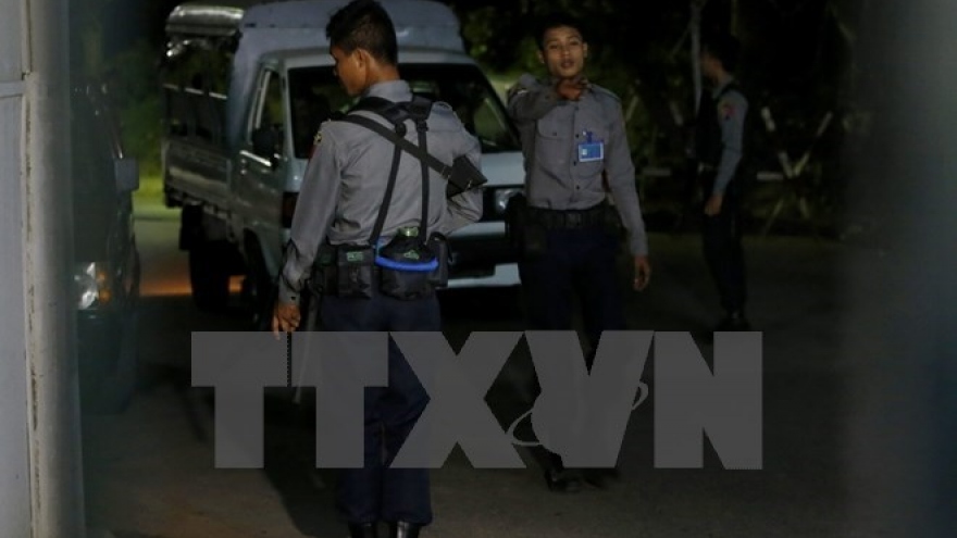 Myanmar arrests three suspects in Yangon explosions