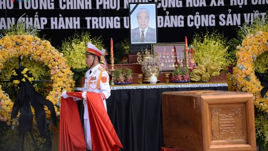 Foreign leaders send condolences over former Party chief’s passing