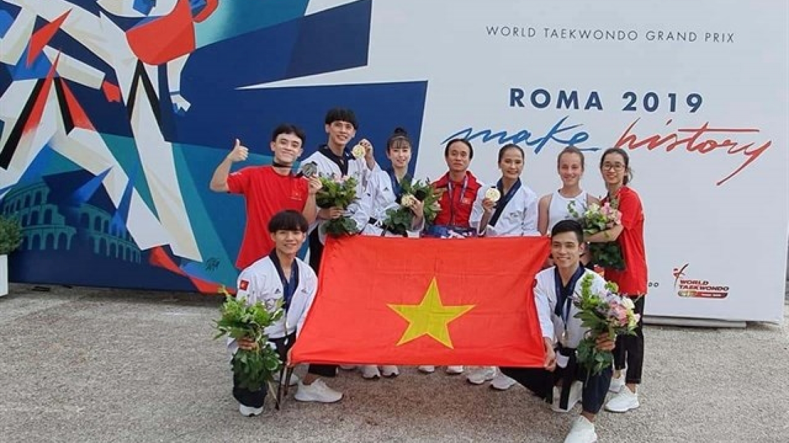 Taekwondo athletes secure medals at World Grand Prix in Italy