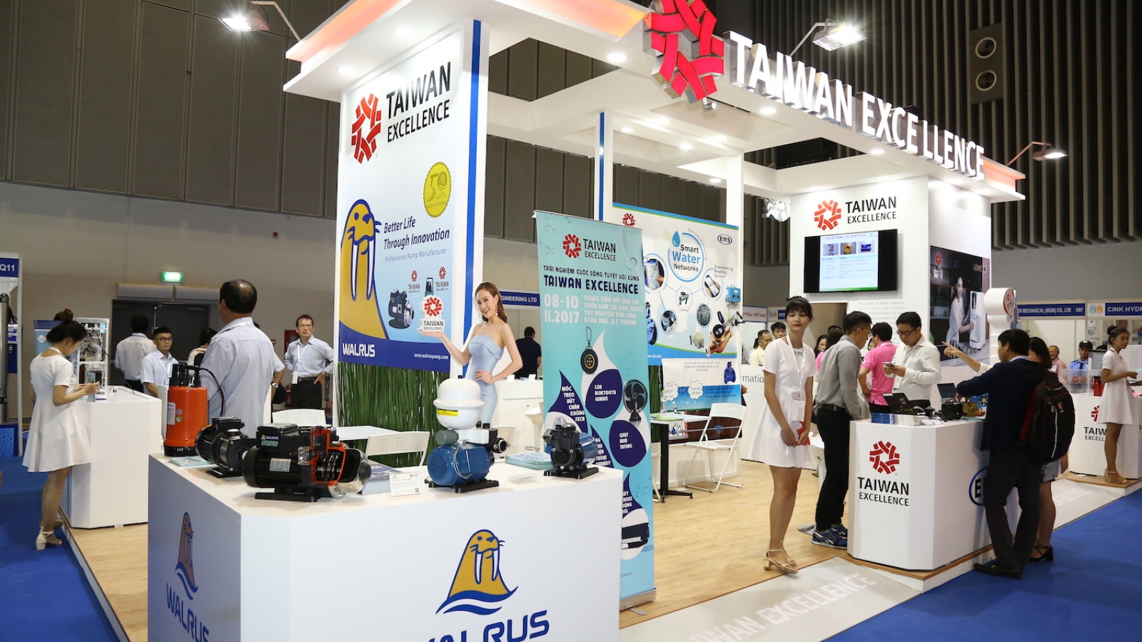 Vietwater and RE & EE Vietnam 2017 open in Ho Chi Minh City