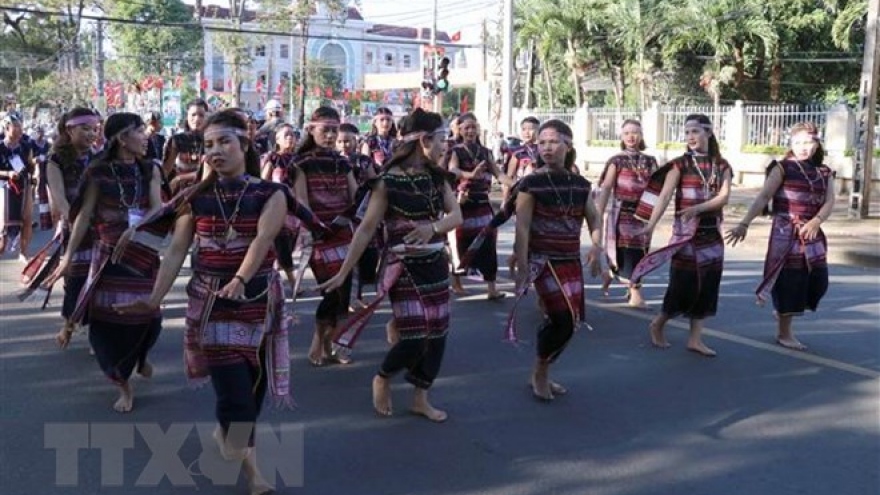 Tay Nguyen Gong Culture Festival closes