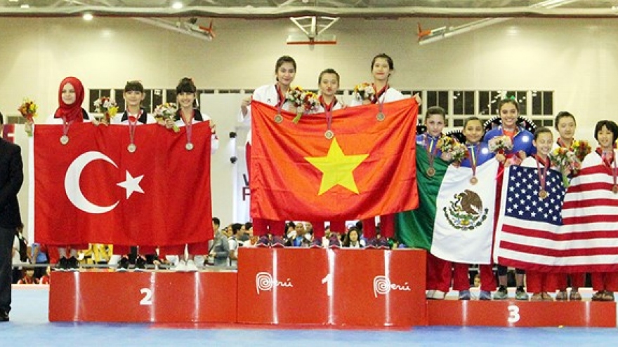 Vietnam wins two golds at World Taekwondo Championship