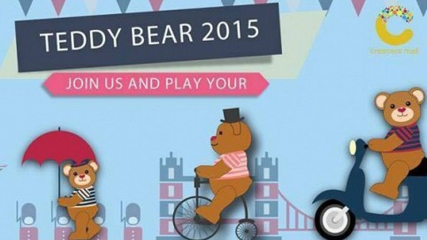 Month-long festival to bring giant Teddy Bear to HCM City