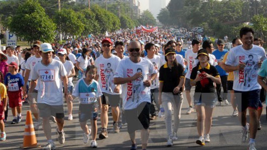 Over 18,000 people join Terry Fox Run