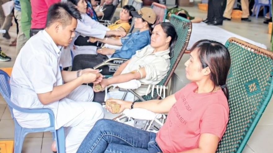 Thai Binh province encourages people to join blood donation