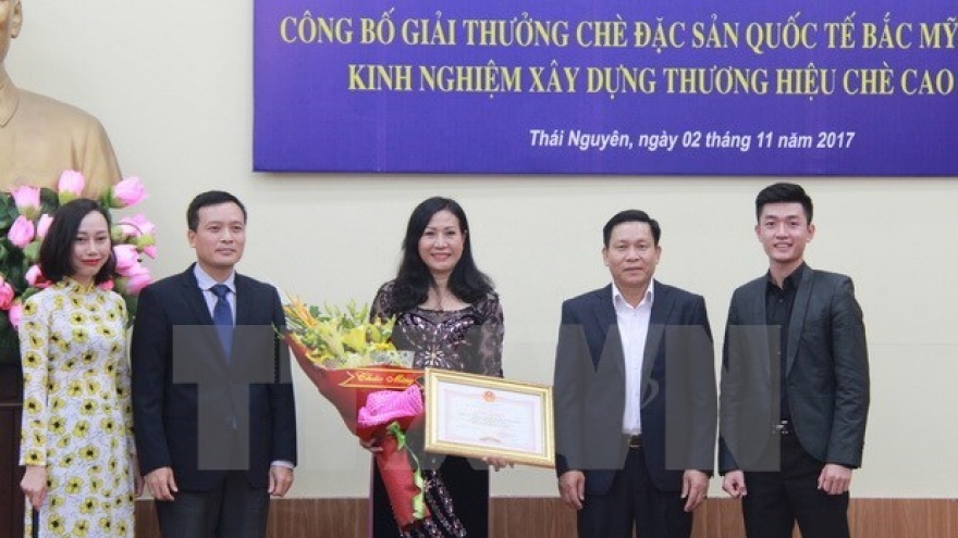 Thai Nguyen tea honoured at North America tea competition 2017