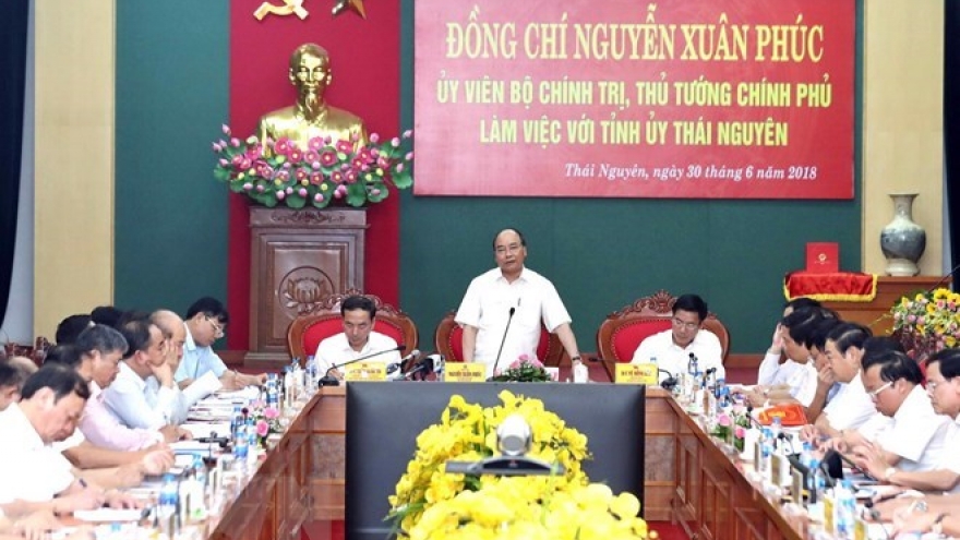 PM recommends three pillars for Thai Nguyen's economy
