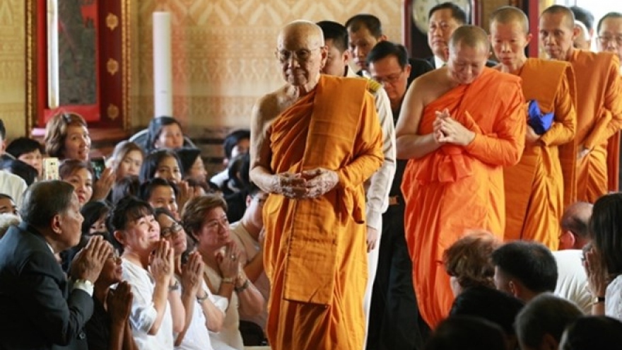 Thailand’s Supreme Patriarch greets Vietnamese ambassador